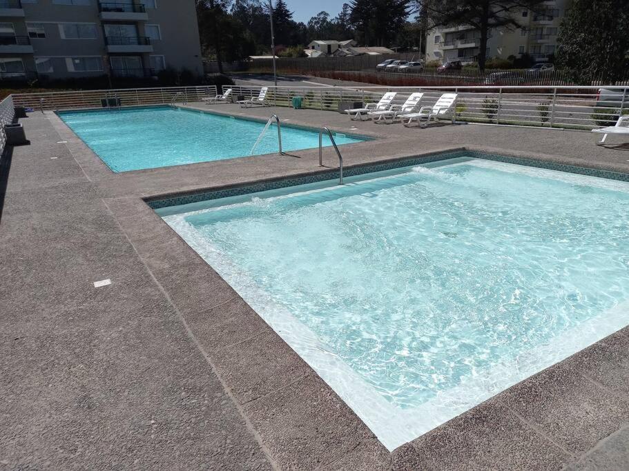 Hermoso Dpto Entre Bosque Y Piscina. * El Tabo